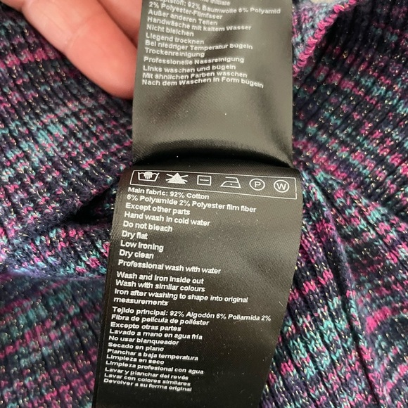 Ba&sh Maxine ribbed multi colored knit dress - Picture 12 of 12